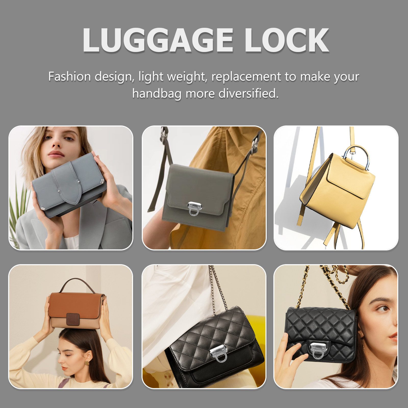 Travel Accessories Ideas - 4 Peças de Fechaduras Premium em