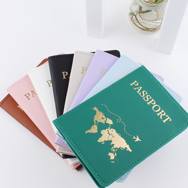Travel Accessories Wallet - 1 pçs couro do plutônio mapa