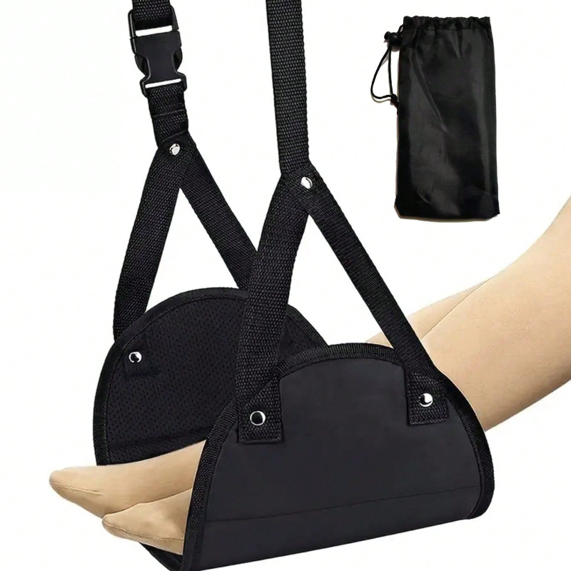Travel Accessories Long Flight - Rede portátil ajustável para apoio para