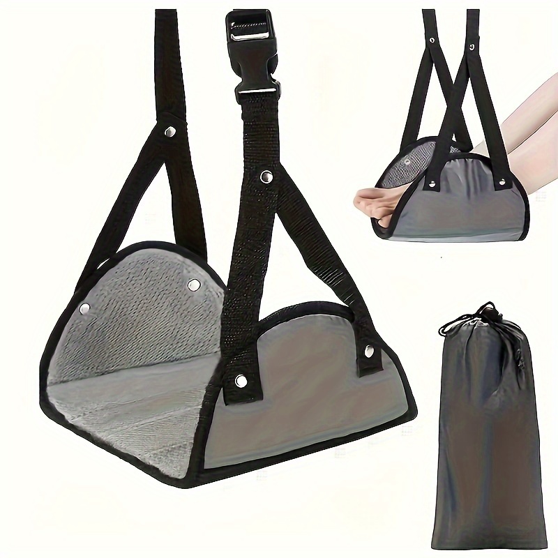 Travel Accessories Long Flight - Rede de Descanso Ajustável para Pés,