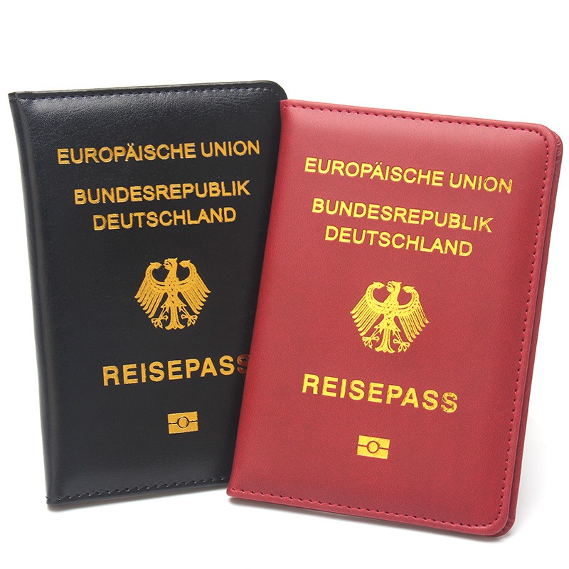 Travel Accessories Wallet - Alemanha capa de passaporte feminino rosa