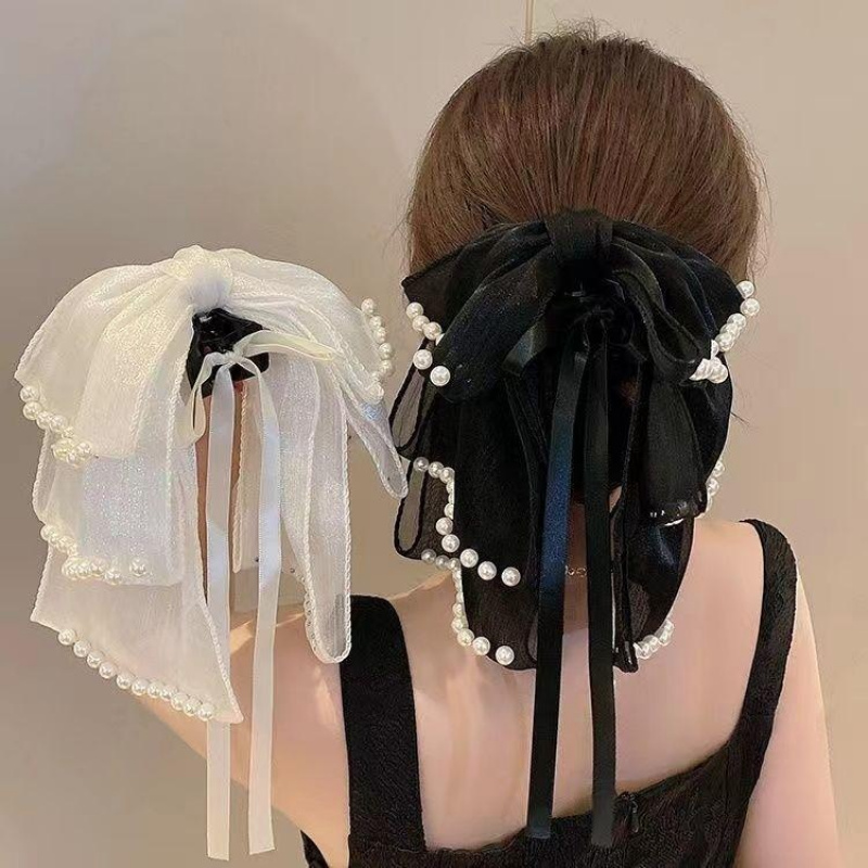 Travel Accessories Aesthetic - Acessório de cabelo feminino fita frisada
