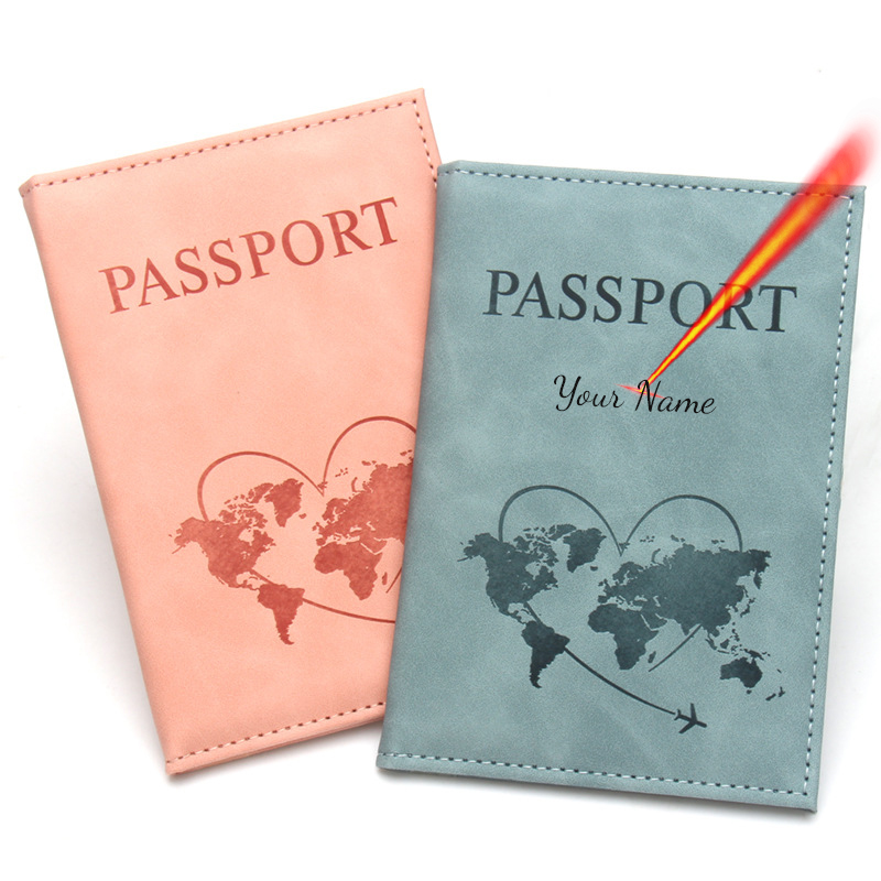 Adorável mapa capa de passapor - Travel Accessories Wallet avaliação e preço