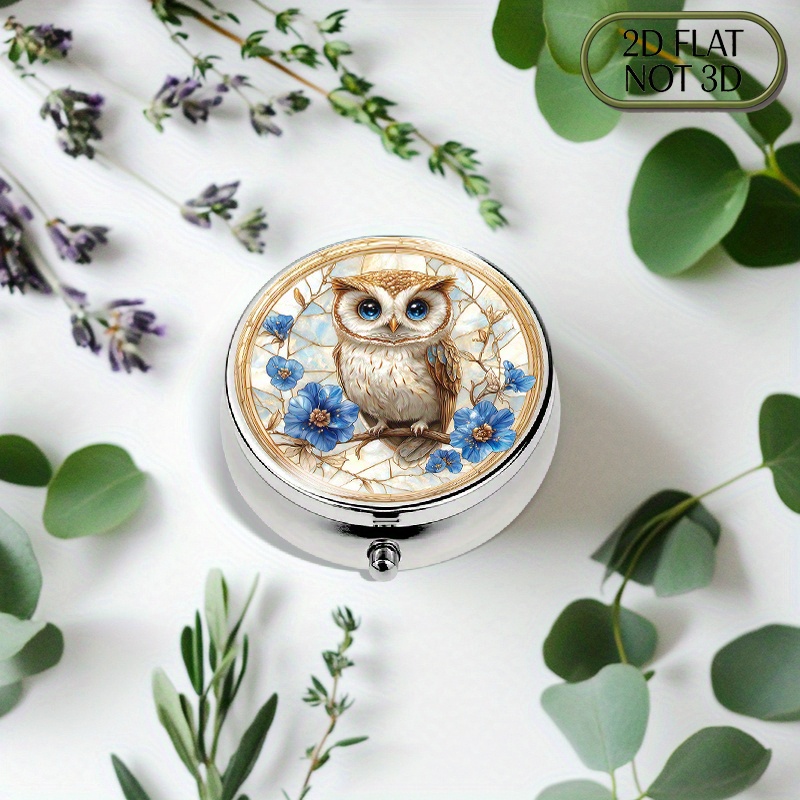 Uma caixa de comprimidos redon - Travel Accessories As Gifts avaliação e preço