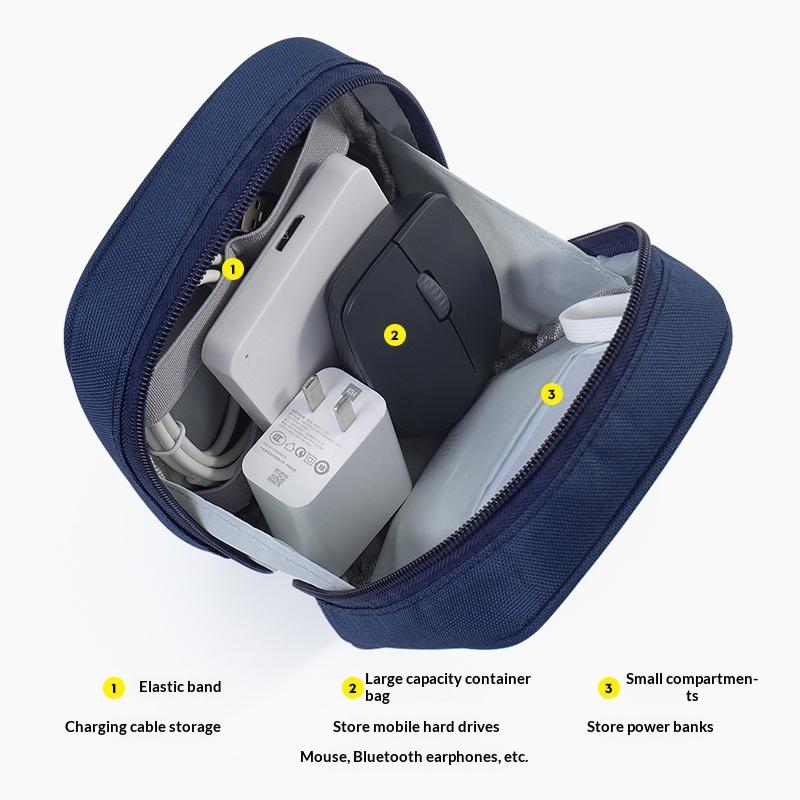 【F】Bolsa organizadora de cabos - Travel Accessories Organizer Bag avaliação e preço
