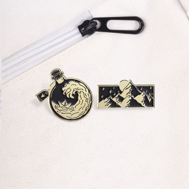 Broche de Esmalte com Tema de  - Travel Accessories Jewelry avaliação e preço