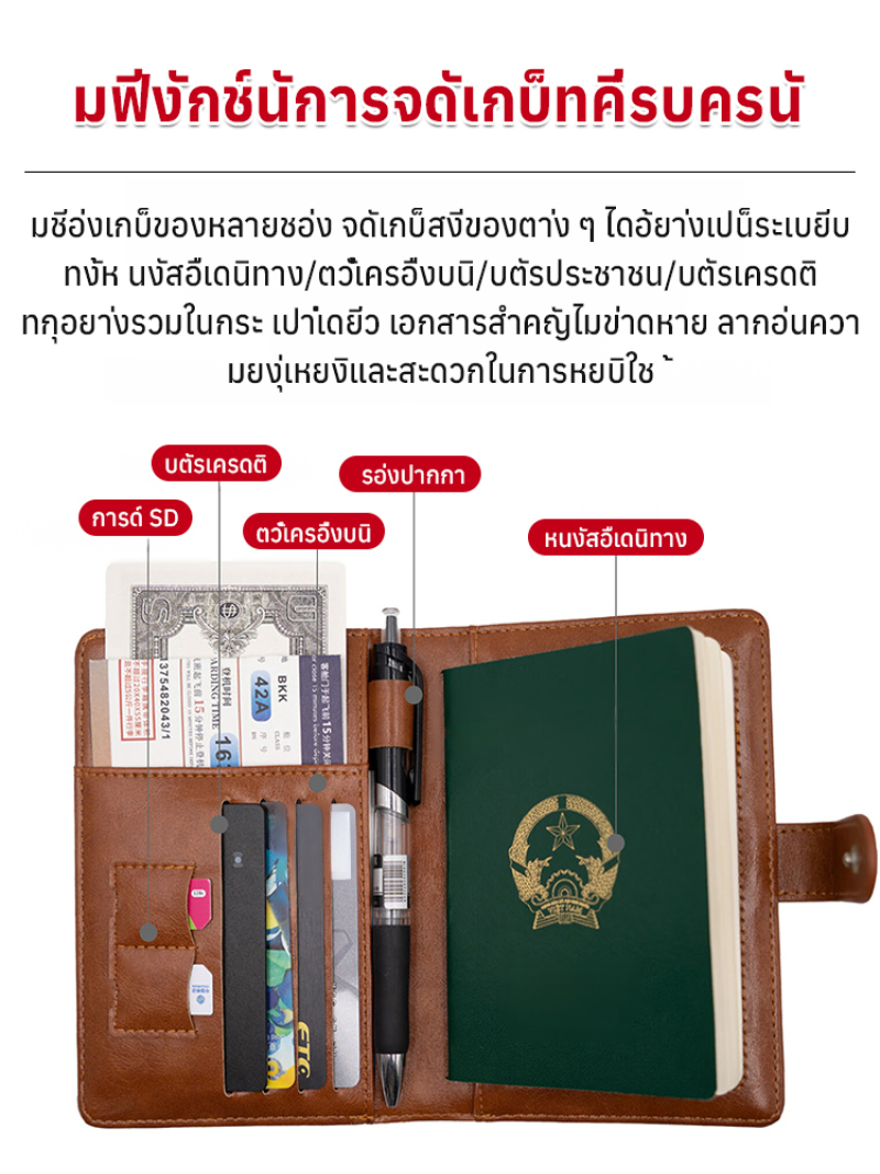 Carteira de viagem multifuncio - Travel Accessories Wallet avaliação e preço