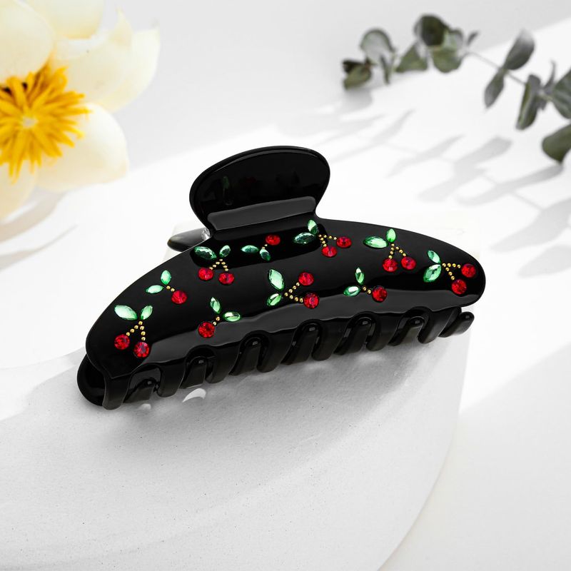 1 peça grampo de cabelo cereja - Travel Accessories Aesthetic avaliação e preço