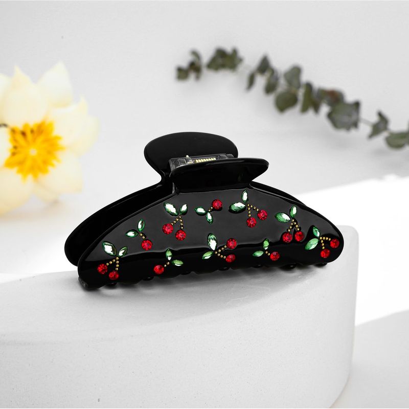 1 peça grampo de cabelo cereja - Travel Accessories Aesthetic avaliação e preço
