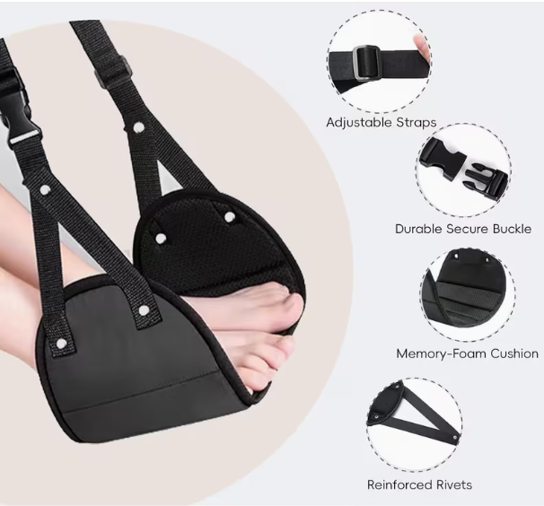 Descanso para os pés ajustável - Travel Accessories Long Flight avaliação e preço