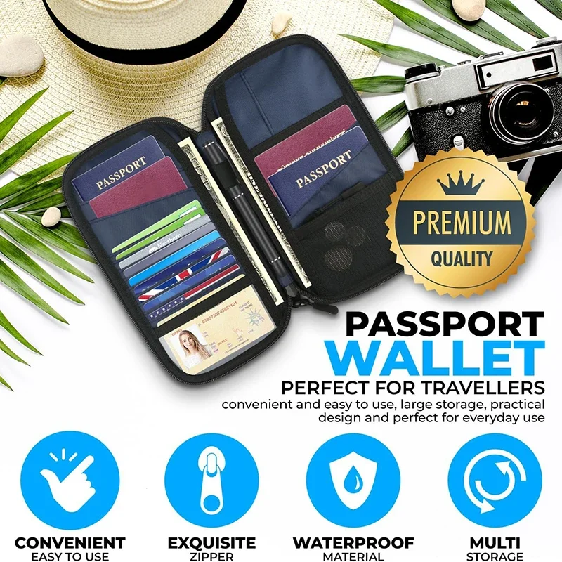 Capa leve para passaporte de v - Travel Accessories Wallet avaliação e preço