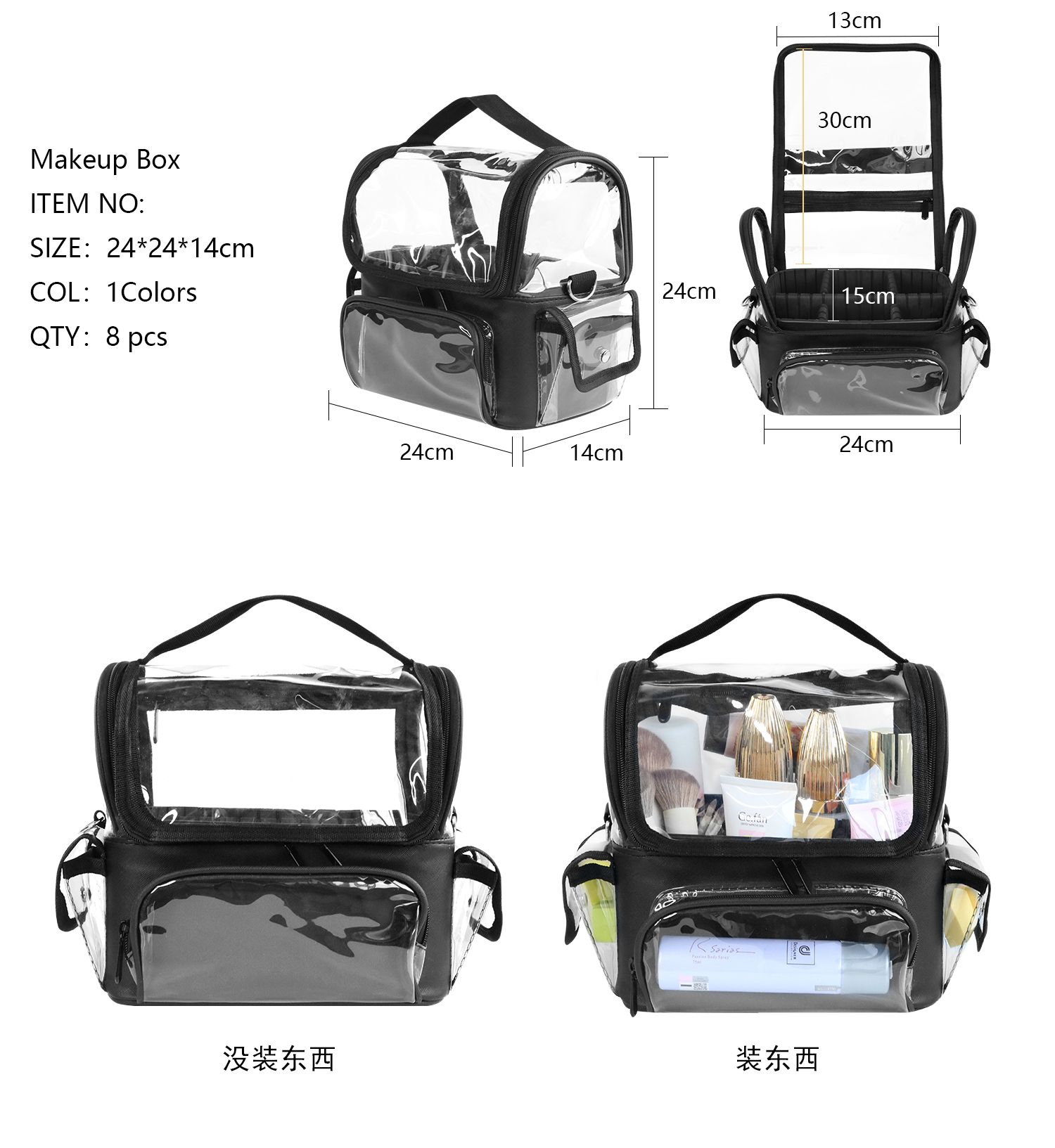 Suporte de pincel de maquiagem - Travel Accessories Organizer Bag avaliação e preço