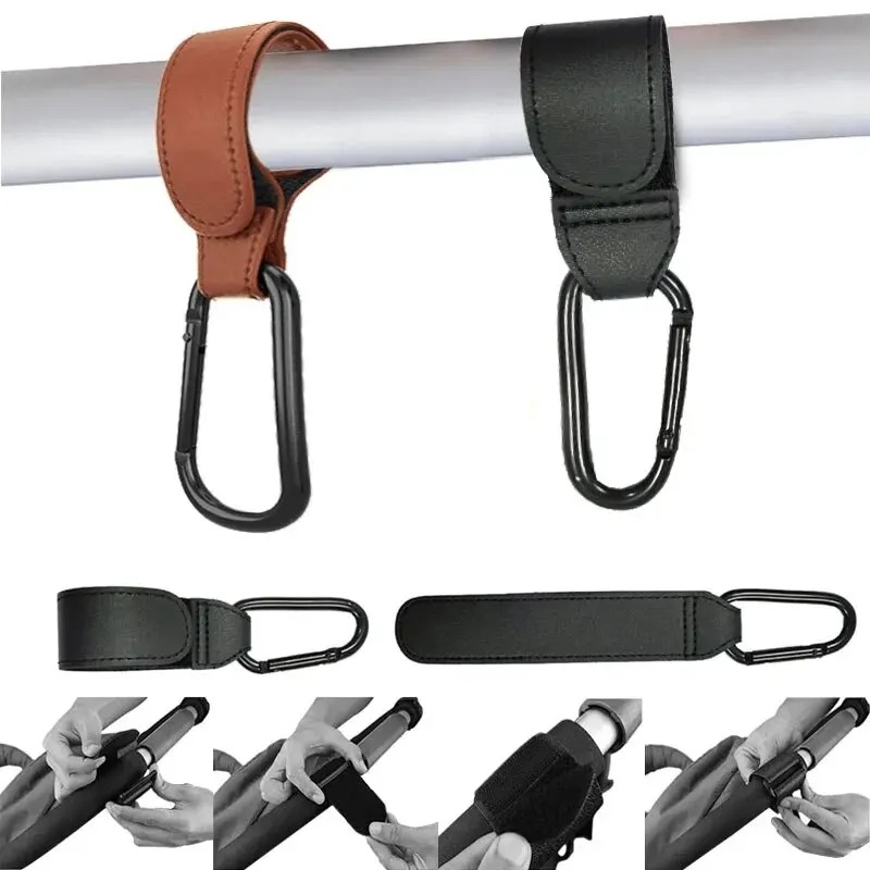 2 Peças Ganchos de Couro para  - Travel Accessories Baby avaliação e preço