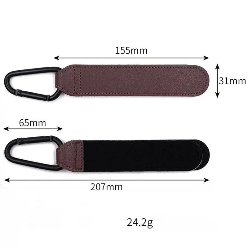 2 Peças Ganchos de Couro para  - Travel Accessories Baby avaliação e preço